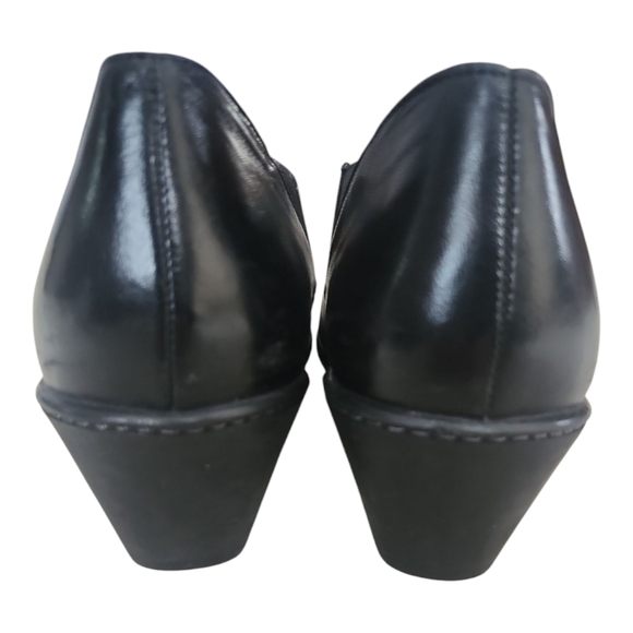 Dansko Black Leather Slip On Comfort Work Baylee Pump Womens 41 - Picture 5 of 11